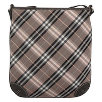 Burberry Nova Check Blue Label Canvas Pink Canvas Shoulder Bag Bag (Authentic Pre-Loved)