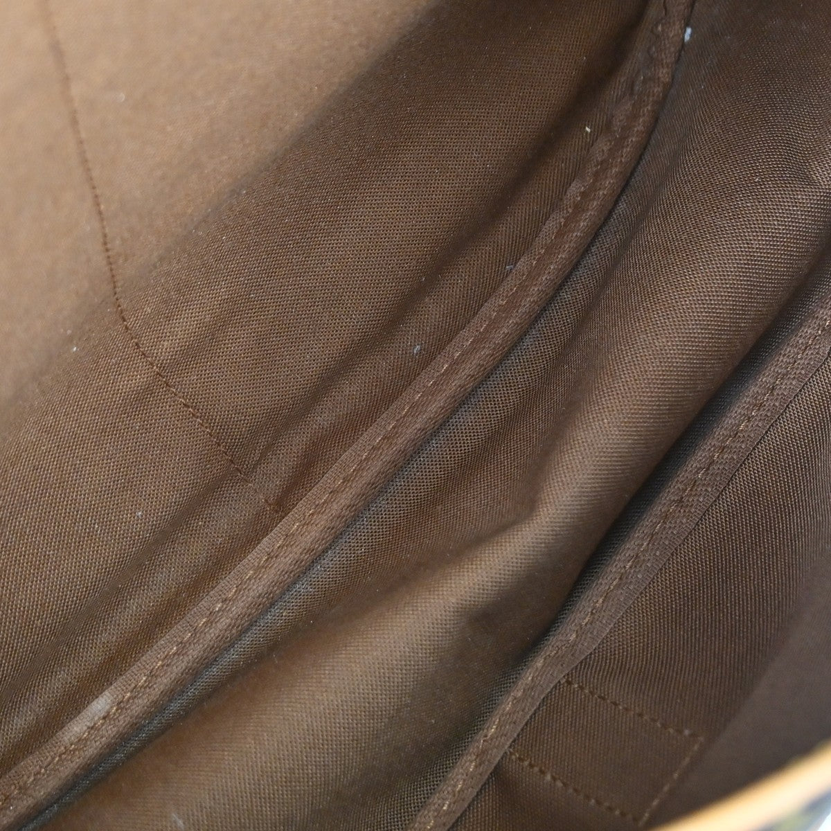 Louis Vuitton Louis Vuitton Saumur Handbag Monogram Canvas Brown Canvas Shoulder Bag Bag (Pre-Loved)