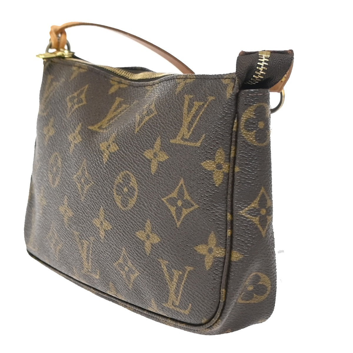 Louis Vuitton Pochette Accessoires Nm Monogram Canvas Brown Canvas Clutche & Pouche Bag (Pre-Loved)