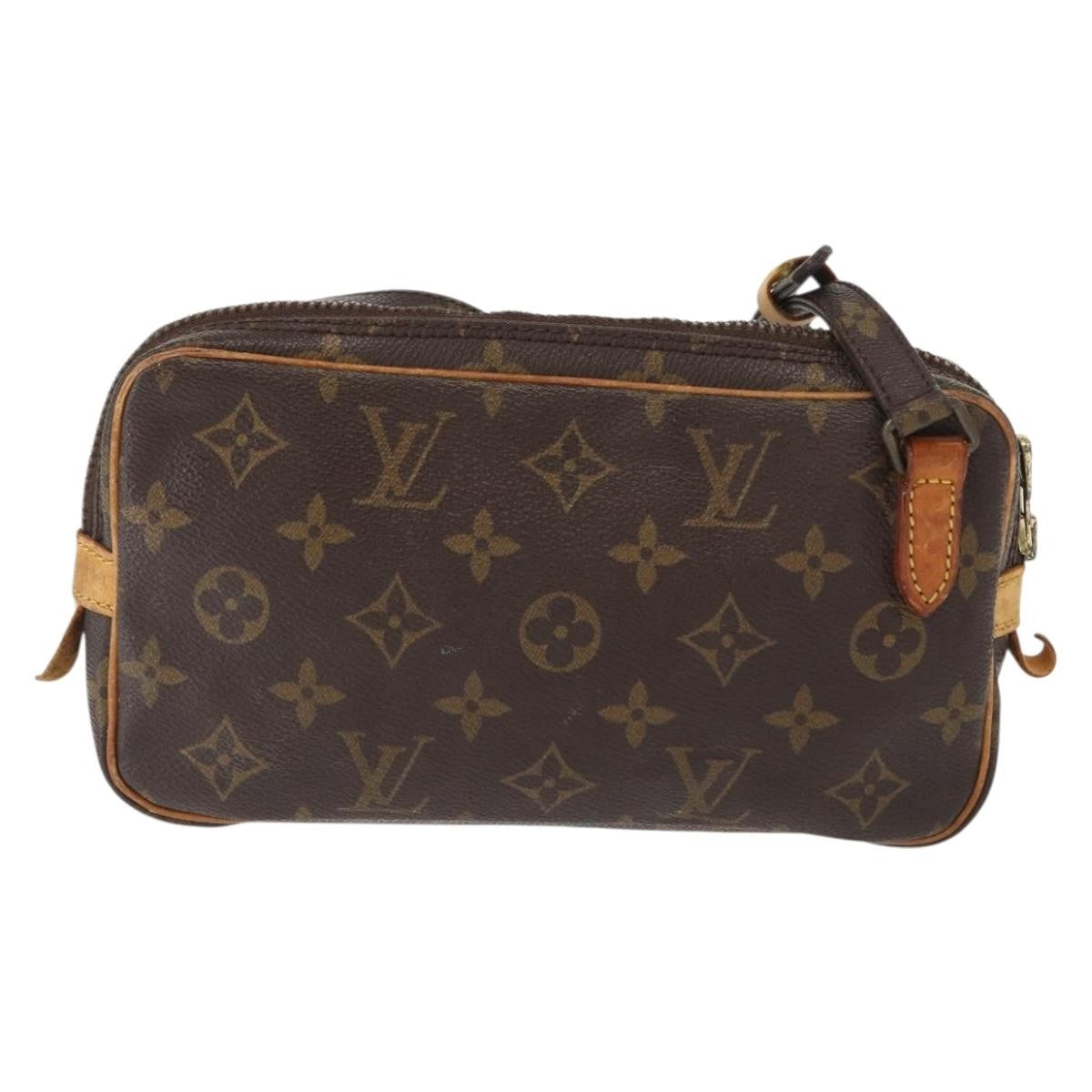Louis Vuitton Pochette Marly Bandouliere Bag Monogram Canvas Brown Canvas Clutche & Pouche Bag (Authentic Pre-Loved)