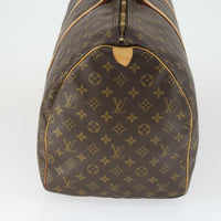 Louis Vuitton Louis Vuitton Keepall Bag Monogram Canvas Brown Canvas Travel Bag Bag (Pre-Loved)