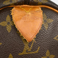 Louis Vuitton Louis Vuitton Keepall Bag Monogram Canvas Brown Canvas Travel Bag Bag (Pre-Loved)