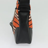Burberry Blue Label Shoulder Bag Canvas Orange Canvas Shoulder Bag Bag (Authentic Pre-Loved)