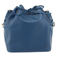 Louis Vuitton Noe Handbag Epi Leather Blue Leather Shoulder Bag Bag (Pre-Loved)