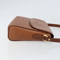 Burberry Burberry Vintage Shoulder Bag Leather Brown Leather Shoulder Bag Bag (Pre-Loved)