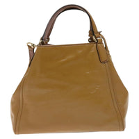 Gucci Gucci Soho Convertible Shoulder Bag Patent Beige Patent_Leather Shoulder Bag Bag (Pre-Loved)