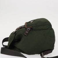 Prada Front Pocket Backpack Tessuto Khaki Nylon Backpack Bag (Authentic Pre-Loved)