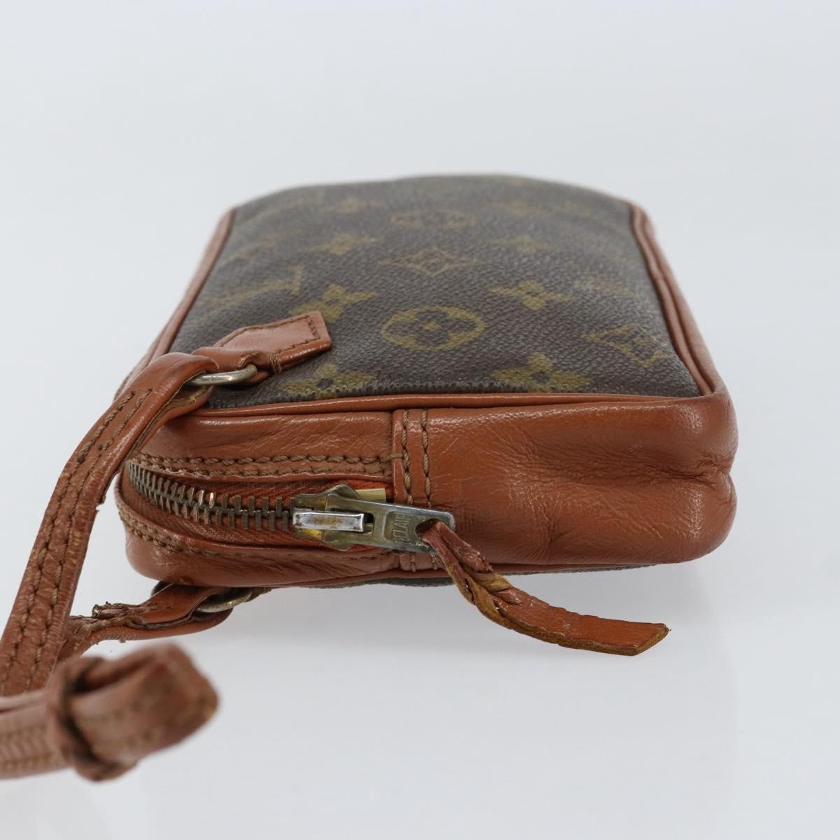 Louis Vuitton Louis Vuitton Pochette Sports Monogram Canvas Brown Canvas Clutche & Pouche Bag (Pre-Loved)