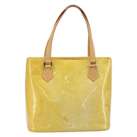 Louis Vuitton Houston Handbag Monogram Vernis Beige Patent_Leather Tote Bag Bag (Authentic Pre-Loved)