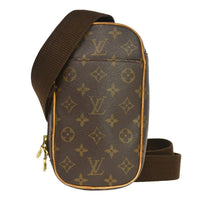Louis Vuitton Louis Vuitton Pochette Gange Monogram Canvas Brown Canvas Clutche & Pouche Bag (Authentic Pre-Loved)