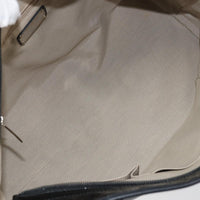Salvatore Ferragamo Gancini Tote Patent Leather Black Patent_Leather Tote Bag Bag (Pre-Loved)