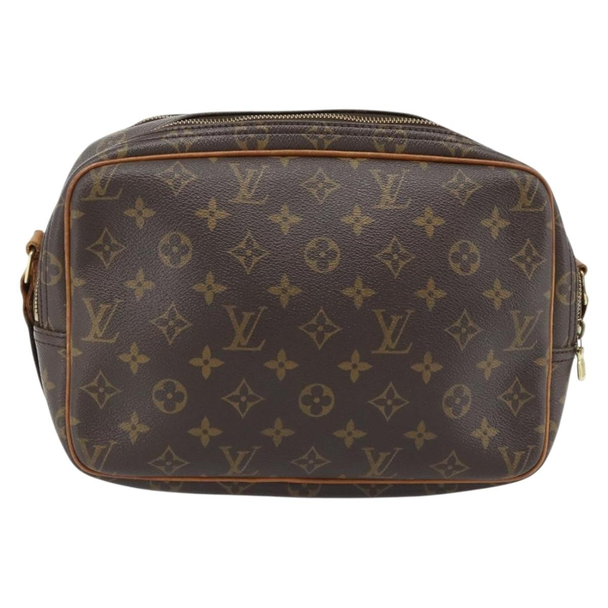 Louis Vuitton Reporter Bag Monogram Canvas Brown Canvas Shoulder Bag Bag (Authentic Pre-Loved)