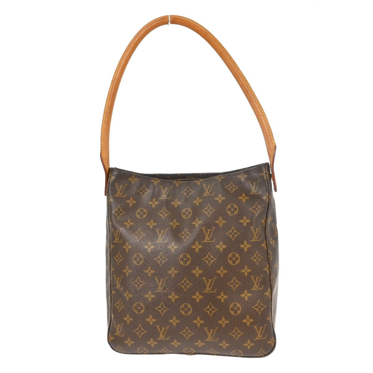 Louis Vuitton Louis Vuitton Monogram Looping Handbag Monogram Canvas Brown Canvas Shoulder Bag Bag (Authentic Pre-Loved)