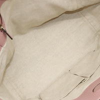 Gucci Swing Tote Leather Pink Leather Tote Bag Bag (Authentic Pre-Loved)