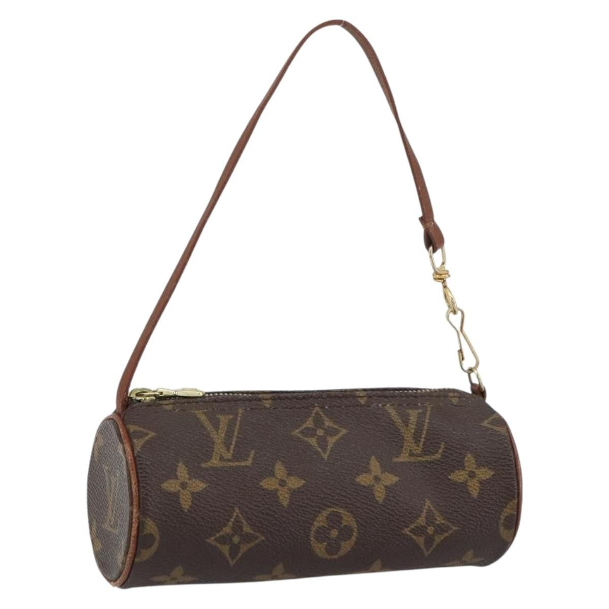 Louis Vuitton Papillon Pochette Monogram Canvas Brown Canvas Clutche & Pouche Bag (Pre-Loved)