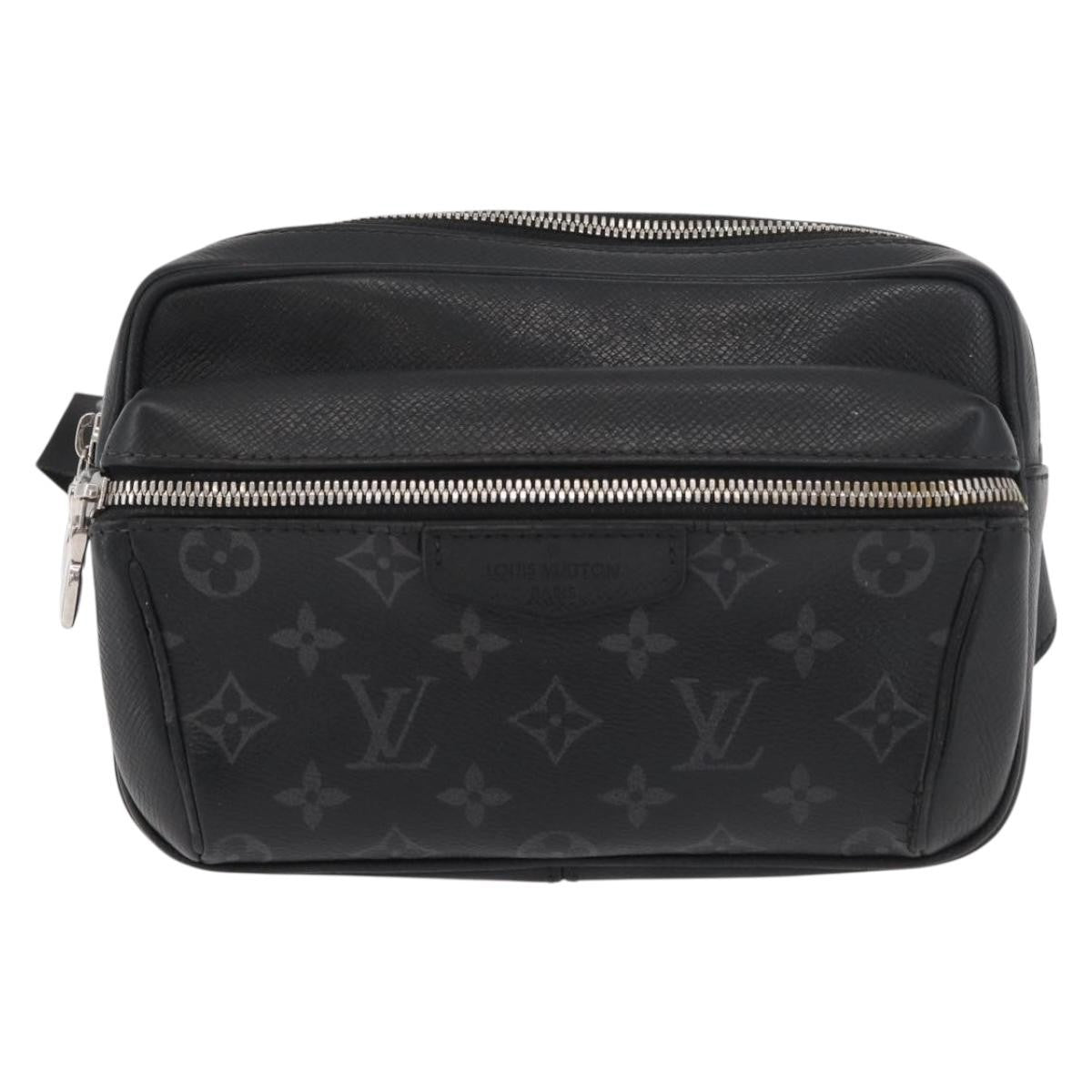 Louis Vuitton Outdoor Bumbag Monogram Taigarama Gray Canvas Crossbody Bag Bag (Authentic Pre-Loved)