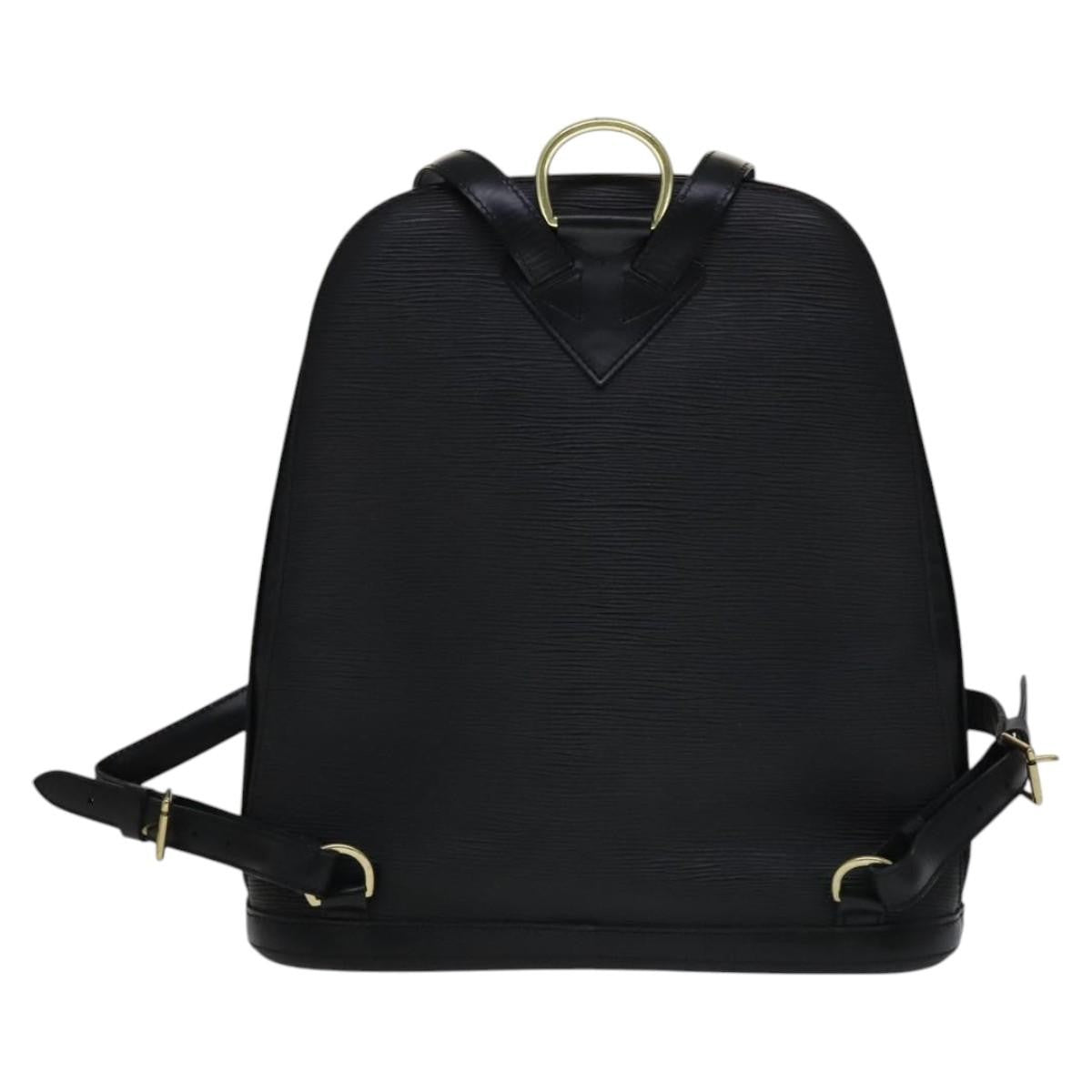 Louis Vuitton Gobelins Backpack Epi Leather Black Leather Backpack Bag (Authentic Pre-Loved)