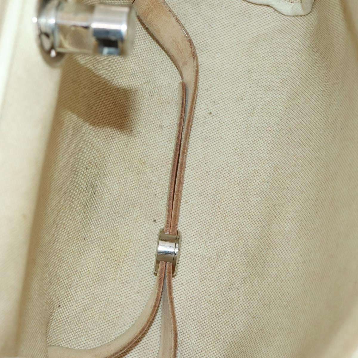 Hermes Herbag A Dos Backpack Toile Beige Canvas Backpack Bag (Authentic Pre-Loved)