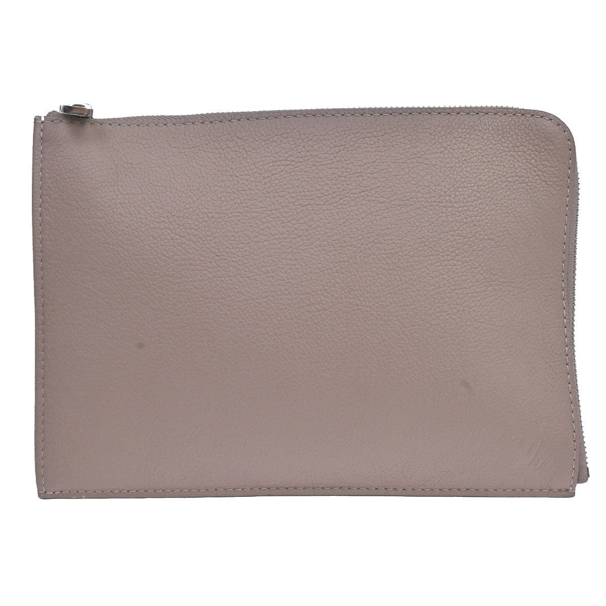 Louis Vuitton Zip Around Pochette Jour Leather Beige Leather Clutche & Pouche Bag (Authentic Pre-Loved)