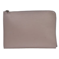 Louis Vuitton Zip Around Pochette Jour Leather Beige Leather Clutche & Pouche Bag (Authentic Pre-Loved)