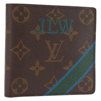 Louis Vuitton Marco Wallet Monogram Canvas Brown Canvas Wallets Accessory (Authentic Pre-Loved)