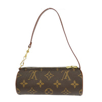 Louis Vuitton Papillon Pochette Monogram Canvas Brown Canvas Clutche & Pouche Bag (Authentic Pre-Loved)