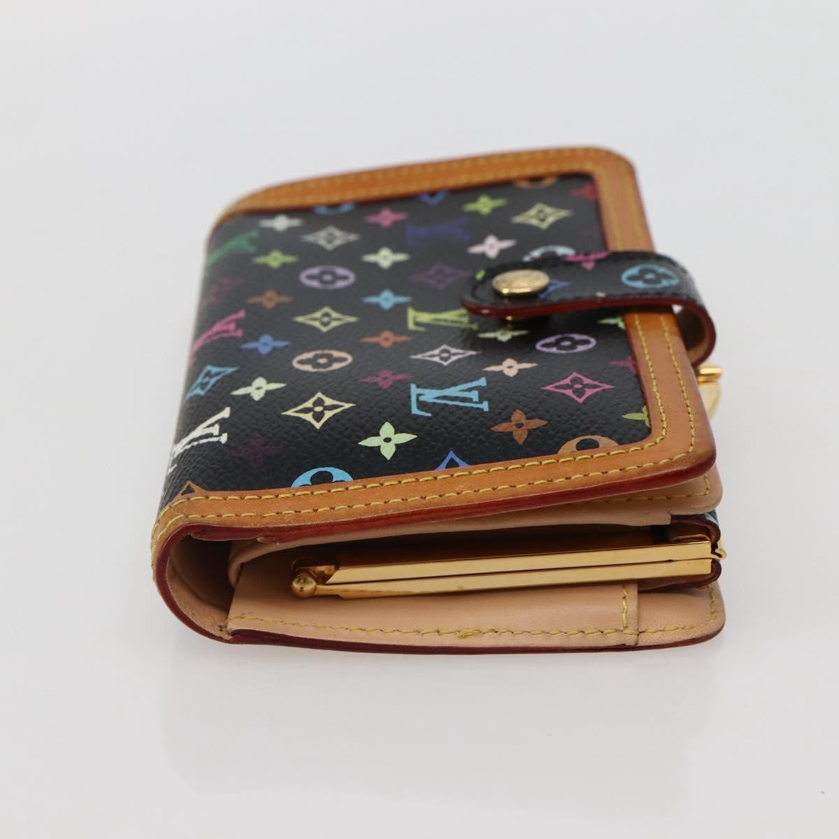 Louis Vuitton Portefeuille Viennois Monogram Canvas Multicolour Canvas Wallets Accessory (Authentic Pre-Loved)