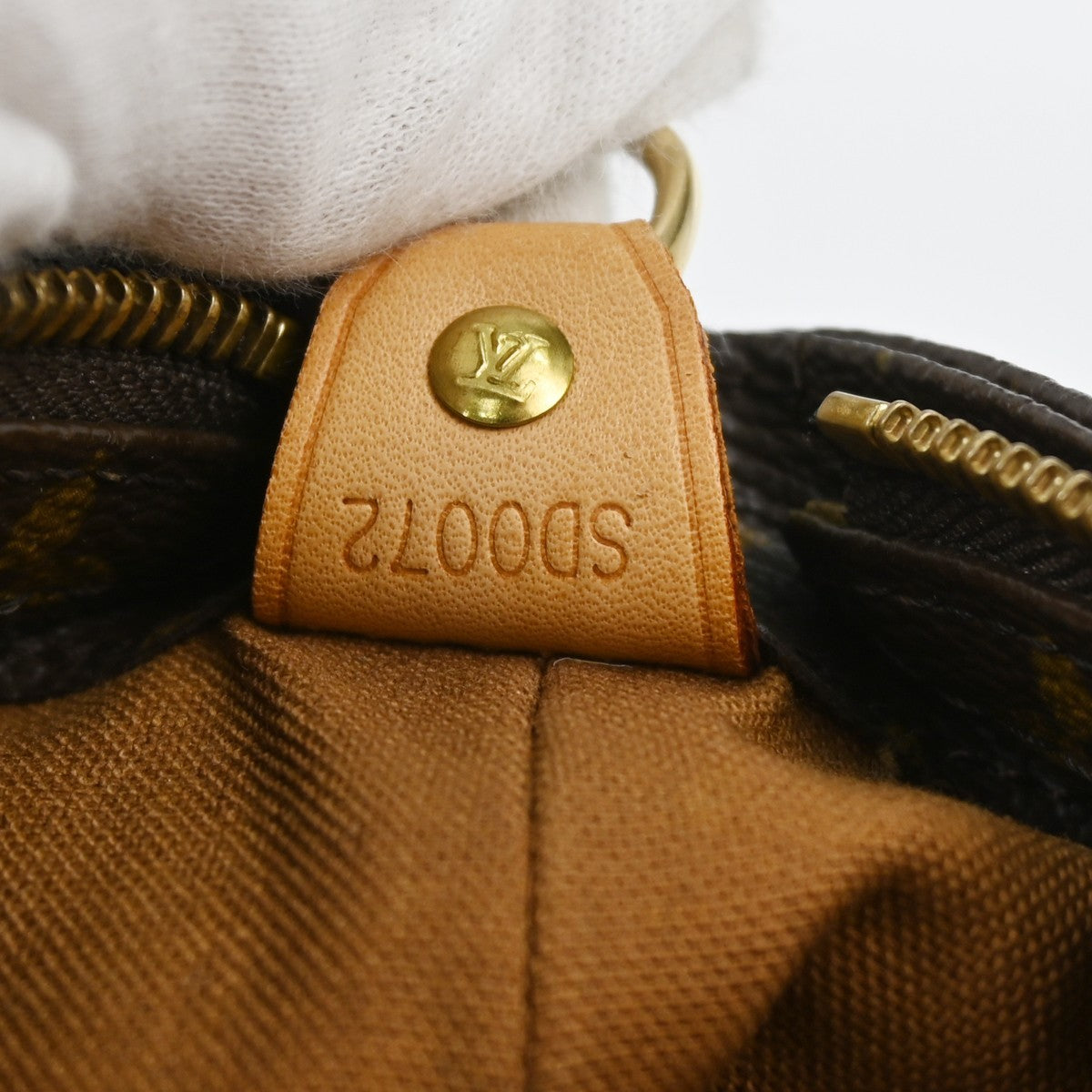 Louis Vuitton Cabas Mezzo Monogram Canvas Brown Canvas Tote Bag Bag (Authentic Pre-Loved)
