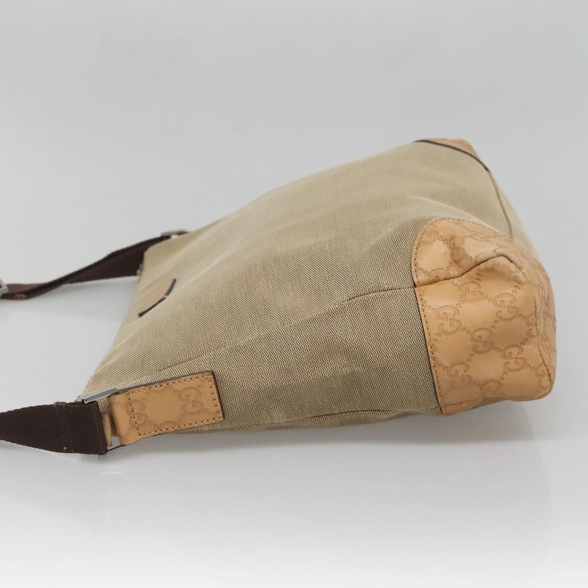 Gucci Original Messenger Gg Canvas Beige Canvas Shoulder Bag Bag (Authentic Pre-Loved)