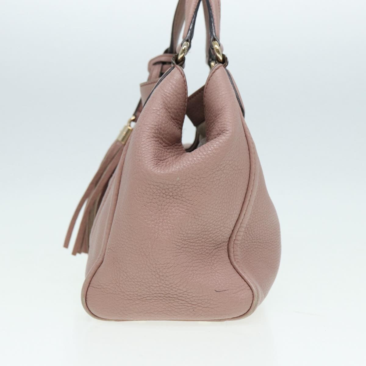 Gucci Soho Convertible Shoulder Bag Leather Pink Leather Tote Bag Bag (Authentic Pre-Loved)