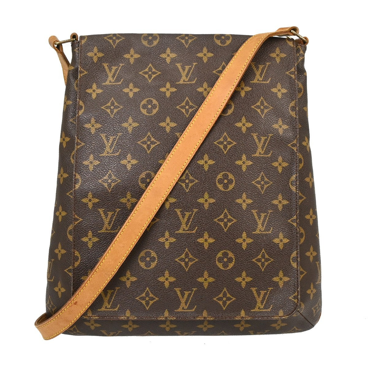 Louis Vuitton Louis Vuitton Musette Salsa Handbag Monogram Canvas Brown Canvas Shoulder Bag Bag (Pre-Loved)