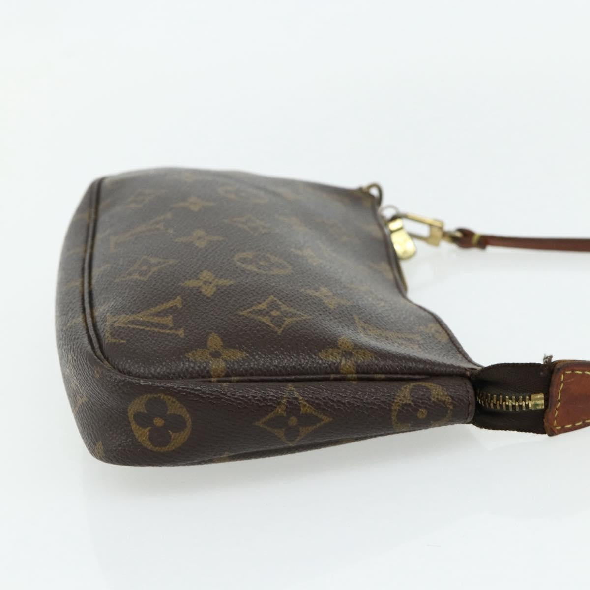 Louis Vuitton Pochette Accessoires Nm Monogram Canvas Brown Canvas Clutche & Pouche Bag (Authentic Pre-Loved)