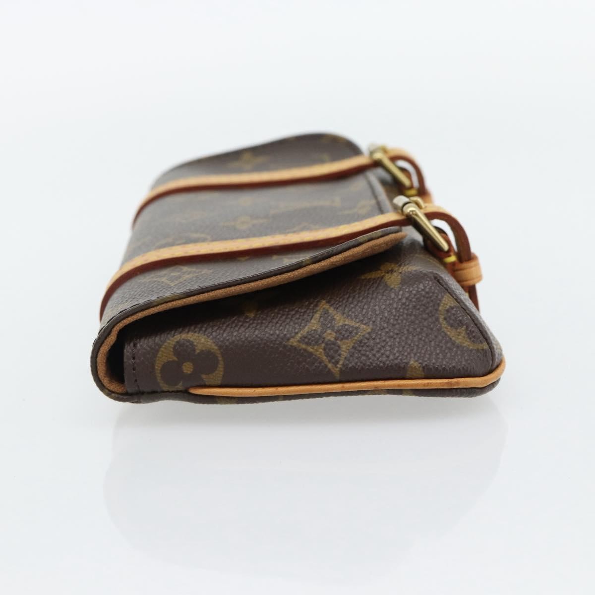 Louis Vuitton Marelle Waist Bag Monogram Canvas Brown Canvas Clutche & Pouche Bag (Authentic Pre-Loved)