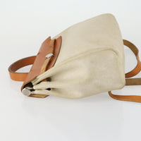 Hermes Herbag A Dos Backpack Toile Beige Canvas Backpack Bag (Authentic Pre-Loved)