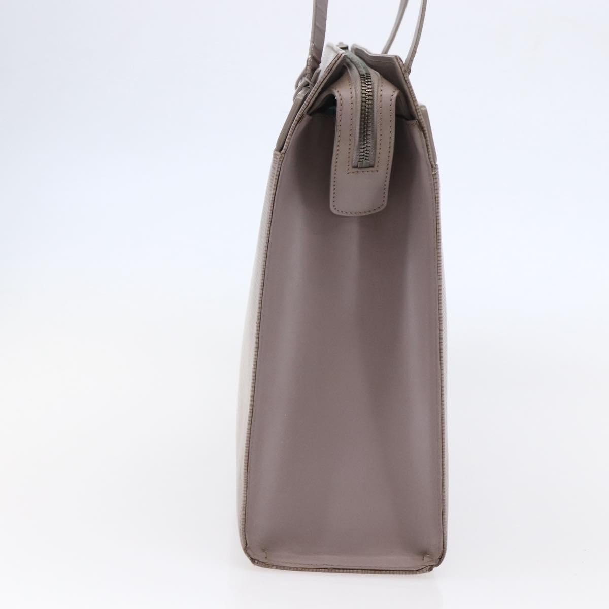 Louis Vuitton Croisette Handbag Epi Leather Purple Leather Tote Bag Bag (Authentic Pre-Loved)