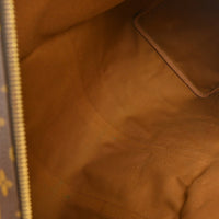 Louis Vuitton Keepall Bandouliere Bag Monogram Canvas Brown Canvas Travel Bag Bag (Pre-Loved)