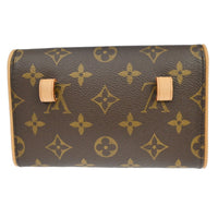 Louis Vuitton Louis Vuitton Florentine Waist Bag Monogram Canvas Brown Canvas Clutche & Pouche Bag (Authentic Pre-Loved)
