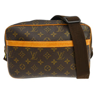 Louis Vuitton Reporter Bag Monogram Canvas Brown Canvas Shoulder Bag Bag (Authentic Pre-Loved)
