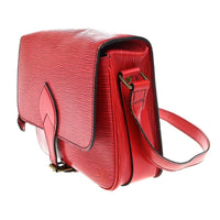 Louis Vuitton Louis Vuitton Cartouchiere Handbag Epi Leather Red Leather Shoulder Bag Bag (Pre-Loved)