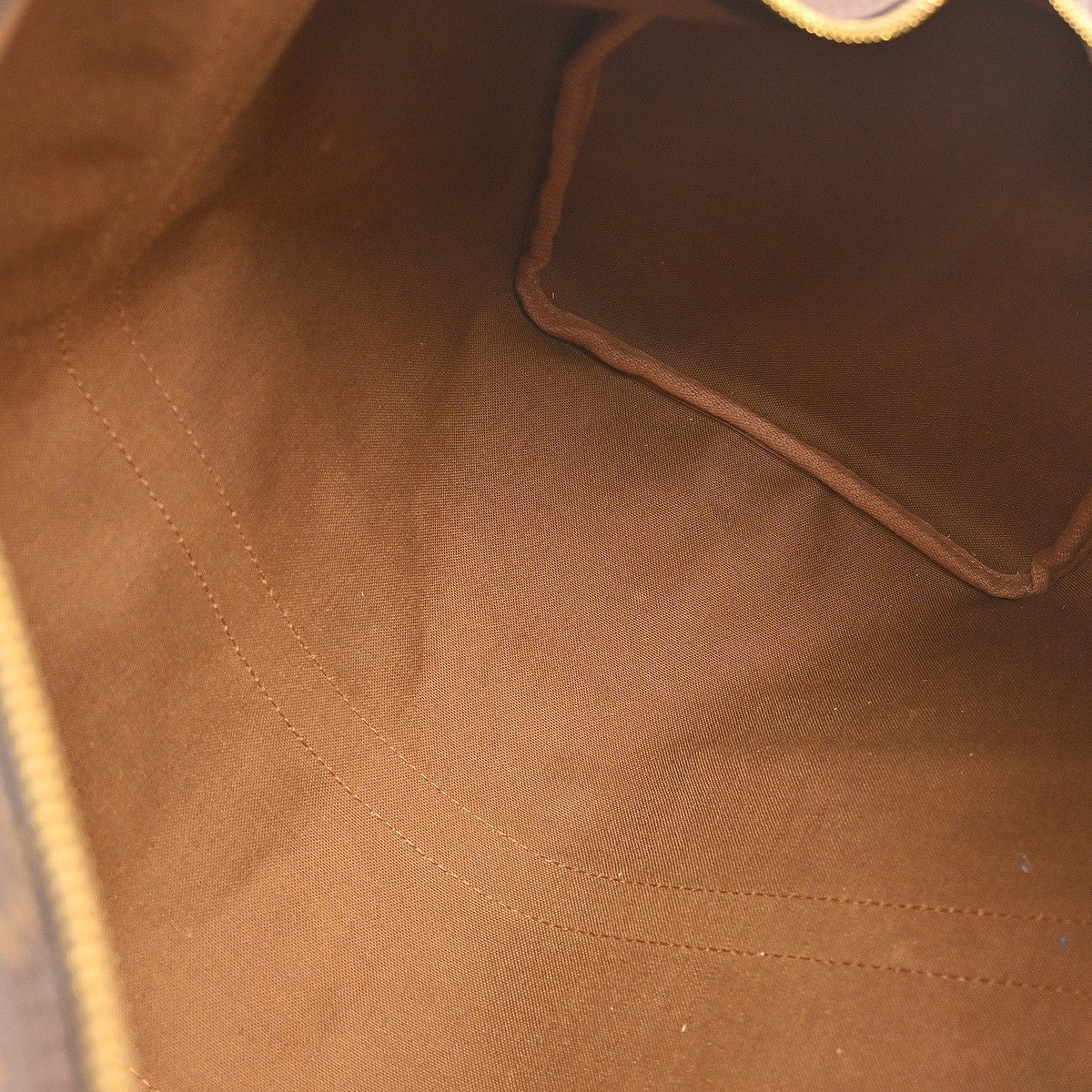 Louis Vuitton Keepall Bag Monogram Canvas Brown Canvas Travel Bag Bag (Pre-Loved)