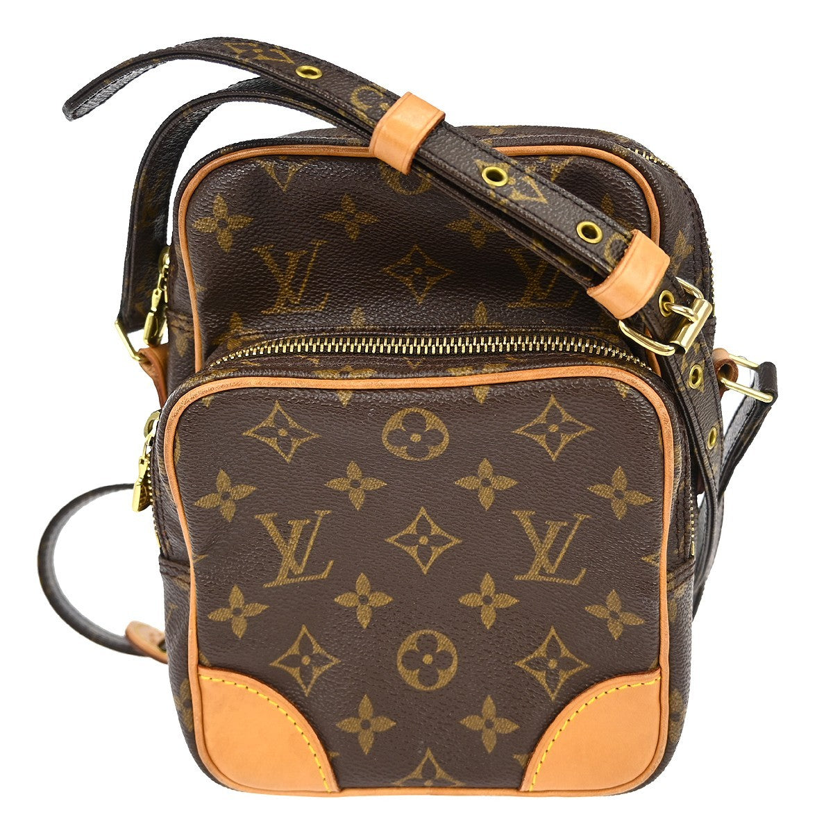 Louis Vuitton Louis Vuitton Amazone Bag Monogram Canvas Brown Canvas Shoulder Bag Bag (Pre-Loved)