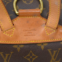 Louis Vuitton Vintage Montsouris Backpack Monogram Canvas Brown Canvas Backpack Bag (Pre-Loved)