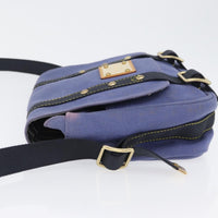 Louis Vuitton Antigua Besace Messenger Bag Canvas Blue Canvas Shoulder Bag Bag (Authentic Pre-Loved)
