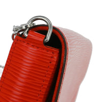 Louis Vuitton Louis Vuitton Felicie Pochette Epi Leather Red Leather Shoulder Bag Bag (Pre-Loved)