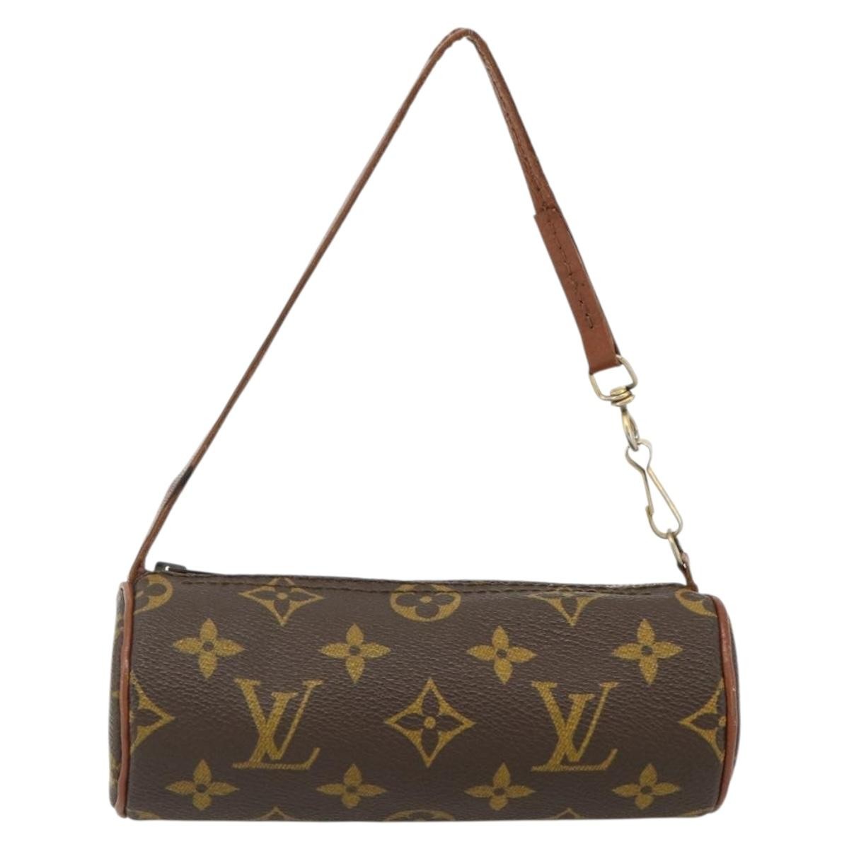 Louis Vuitton Papillon Pochette Monogram Canvas Brown Canvas Clutche & Pouche Bag (Authentic Pre-Loved)