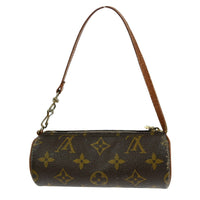 Louis Vuitton Papillon Pochette Monogram Canvas Brown Canvas Clutche & Pouche Bag (Pre-Loved)