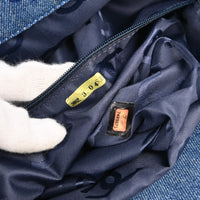 Chanel Vintage Cc Tote Denim Blue Denim_Jeans Tote Bag Bag (Pre-Loved)