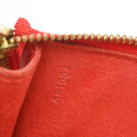 Louis Vuitton Pochette Accessoires Epi Leather Red Leather Clutche & Pouche Bag (Authentic Pre-Loved)