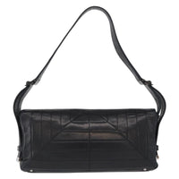 Chanel Vintage Shoulder Bag Leather Black Leather Shoulder Bag Bag (Pre-Loved)