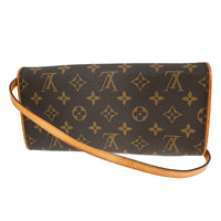 Louis Vuitton Louis Vuitton Twin Handbag Monogram Canvas Brown Canvas Clutche & Pouche Bag (Pre-Loved)